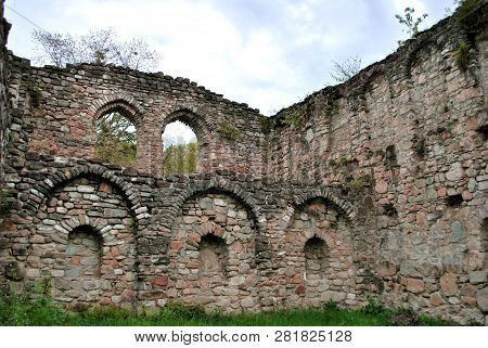 Ruins Of The Ikalto Academy At The Ancient Ikalto Monastery In Kakheti, Georgia