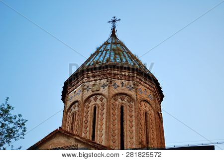 The Surb Nshan Church - An 18th-century Armenian Church In Old Tbilisi, Georgia