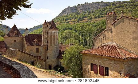 Stone House, Autoire Village, South West Of France