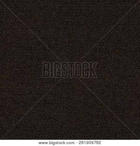Strict Dark Drown Farbic Background For Interiors.