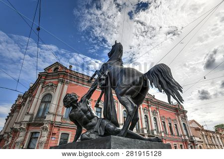 Horse Tamer - Anichkov Bridge - Saint Petersburg, Russia