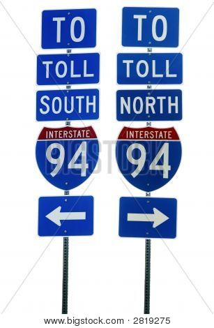 Interstate 94 vejskilt