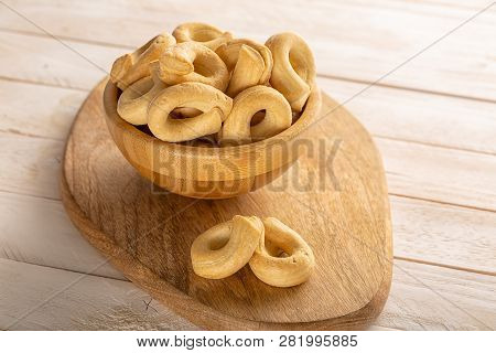 Savory Taralli As A Tradizional Italian Snack