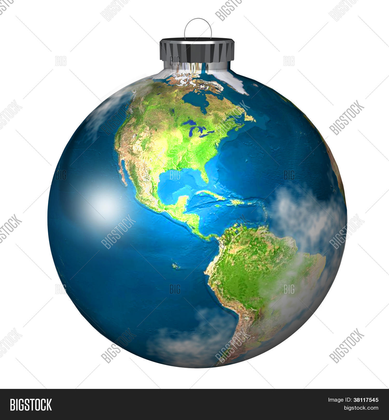 Christmas Tree Bulb Ornament Image & Photo Bigstock