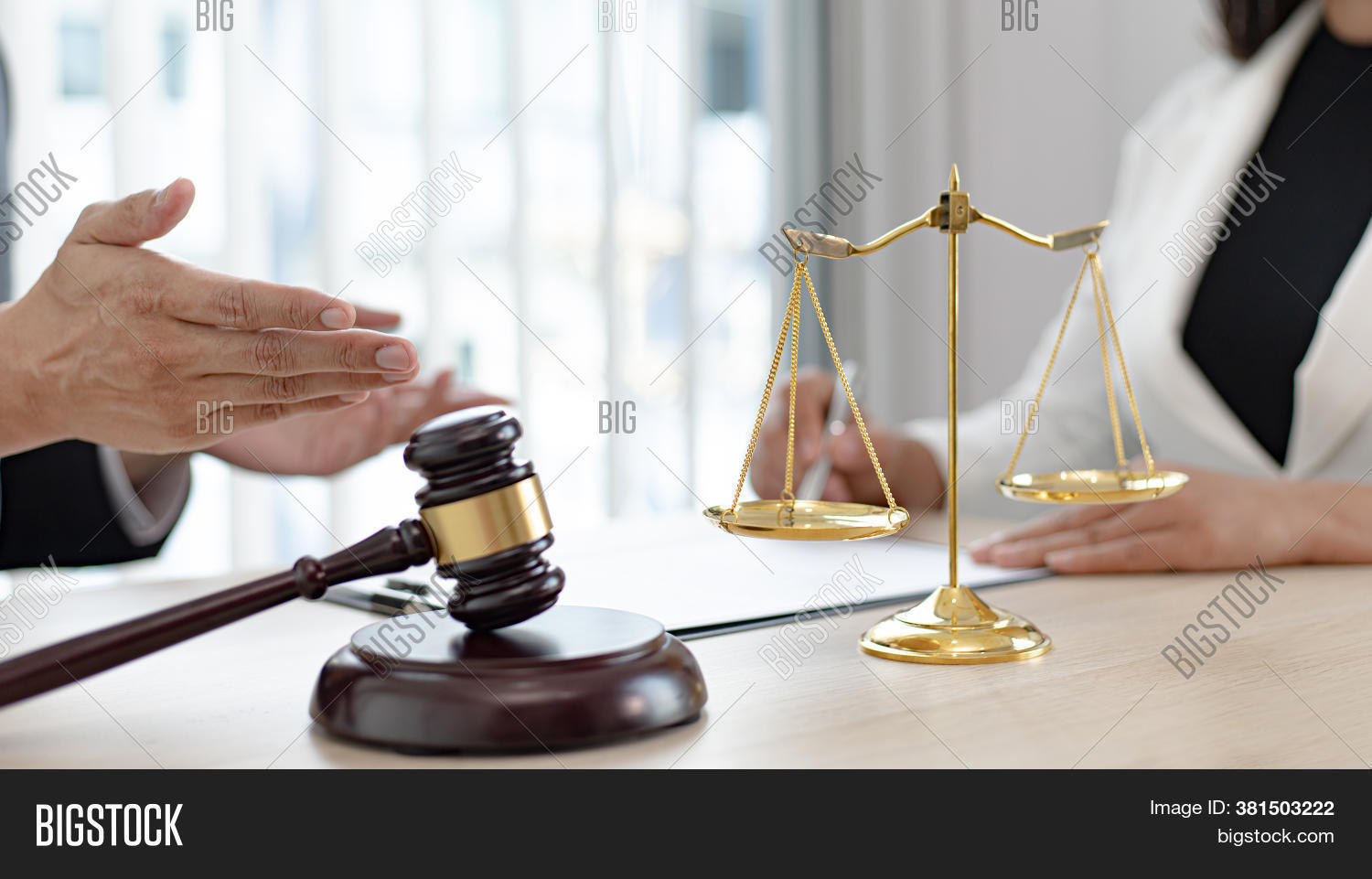Attorneys Consultants Image & Photo (Free Trial) Bigstock