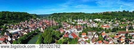 Townscape Of Sulz Am Neckar From Above