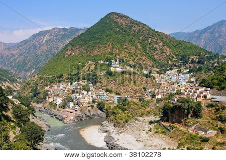 Devprayag, Uttrakhand, Indie.