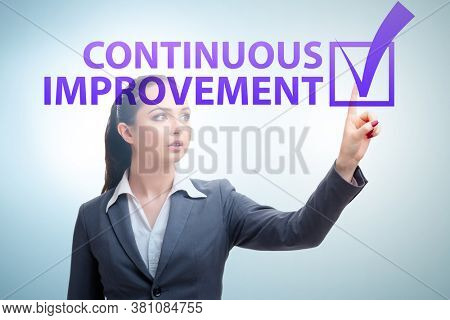 Continuous improvement concept in business