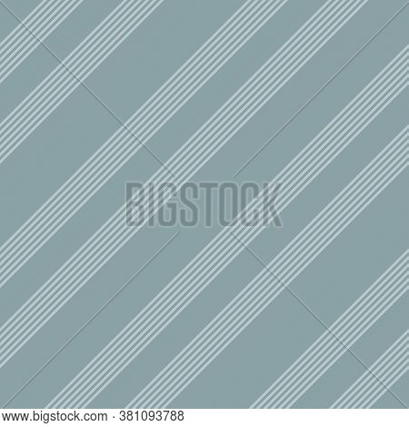 Grey Stripe Seamless Pattern Background In Diagonal Style