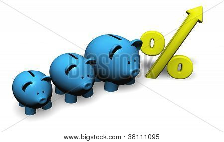 Growth Savings Concept