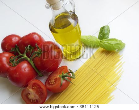 Italian Spaghetti Ingredients
