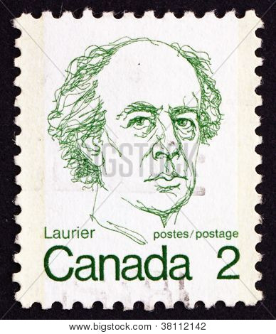 Postage stamp Canada 1973 Sir Wilfrid Laurier