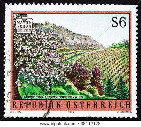 Postage stamp Austria 1997 NussbergVineyards