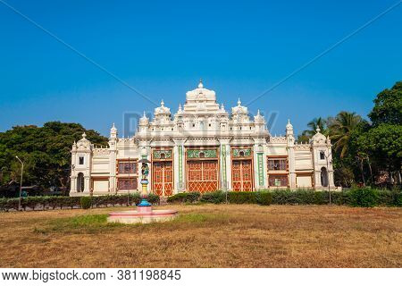 Jayachamarajendra Or Jaganmohan Art Gallery In The Centre Of Mysore City In India