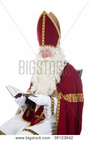 Sinterklaas und sein Buch