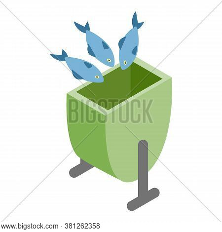Waste Food Icon. Isometric Illustration Of Waste Food Vector Icon For Web
