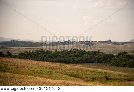 Rural Landscape In Southern Brazil Pampa Biome Area And Livestock Fields
