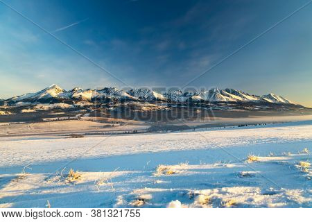 Hight Tatras (Vysoke Tatry) in winter time, Slovakia