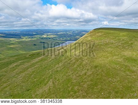 Aerial View Of The Brecon Beacons, Wales