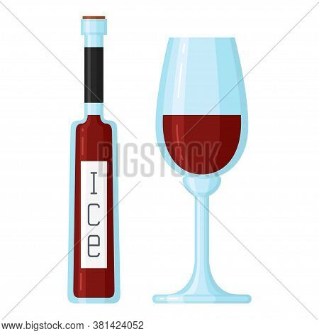 Ice Wine, Dessert Deink From Frozen Grapes