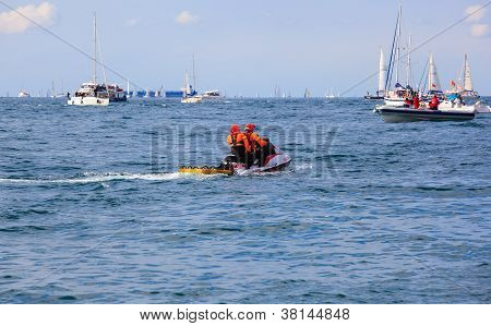 Barcolana regata en Trieste
