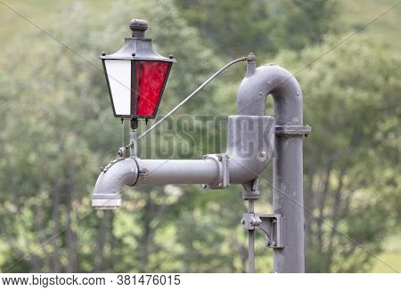 Steam Train Locomotive Engine Water Crane Column Standpipe Spout