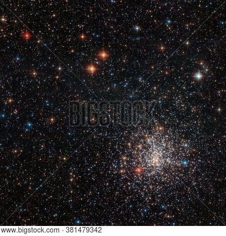 Galaxy Fabric Seamless Pattern. Blue Abstract Background. Design For Wrapping Paper, Yoga Mat Or Gal