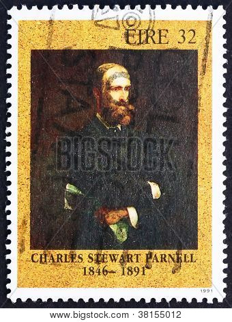 Postage stamp Ireland 1991 Charles Stewart Parnell, Politician