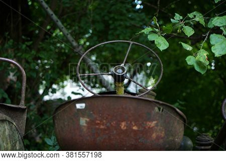 Abandoned Place In Summer Photographed With Natural Light
