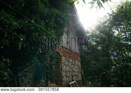 Abandoned Place In Summer Photographed With Natural Light