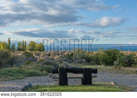 View Of Viedma Lake In Patagonia, Argentina