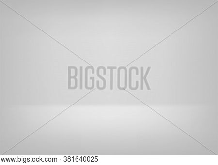 Empty White Background For Presentation. Vector Illustration.