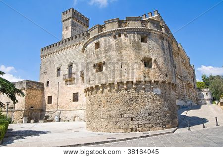 Acquaviva hrad. Nardo. Puglia. Itálie.