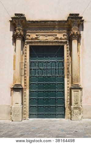 Cathedral af Nardo. Puglia. Italien.