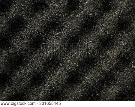 Detail Of Acoustic Foam In Recording Studio