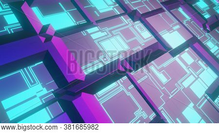 Modern Tech Pattern. Image & Photo (Free Trial) | Bigstock