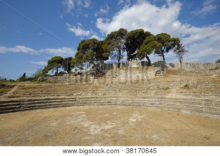Romerske amfiteater i Pula (Kroatien)
