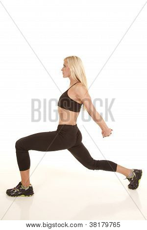 Braço perna Stretch