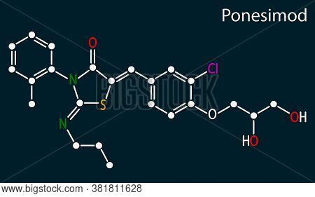 Ponesimod, Experimental Anti-inflammatory Drug Molecule. Treatment Of Multiple Sclerosis Ms And Psor