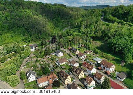 Townscape Of Sulz Am Neckar From Above