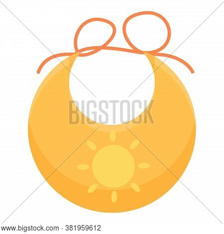 Baby Clothes Feeding Icon. Cartoon Of Baby Clothes Feeding Vector Icon For Web Design Isolated On Wh