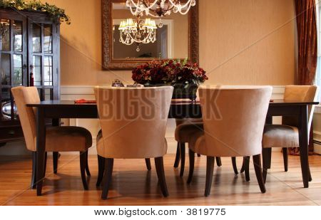 Elegante sala da pranzo