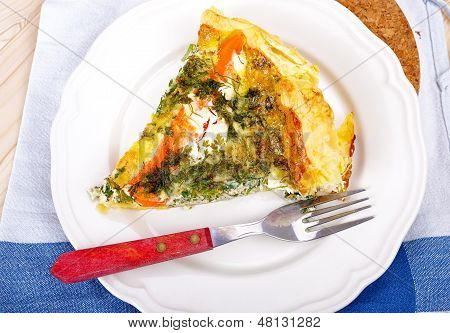 Quiche vegetariana