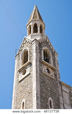 Kościół św Rocco. Alberona. Puglia. Włochy.