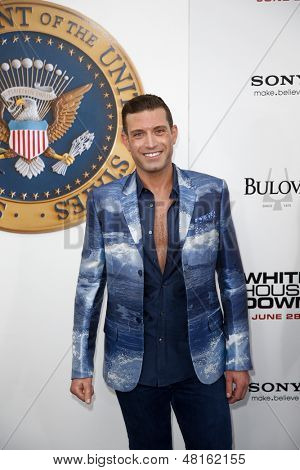 NEW YORK-JUNE 25: Actor Omar Sharif Jr. attends the premiere of 