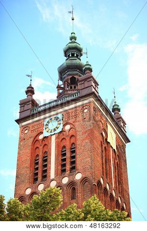 St. Catherine's Church In Gdansk, Poland