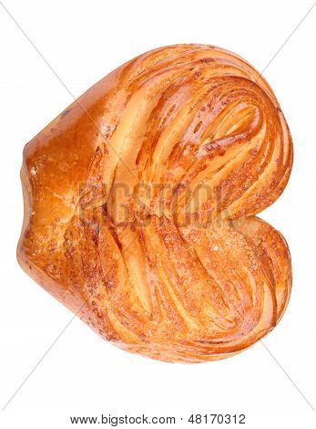 Twist Bun With Heart Shape