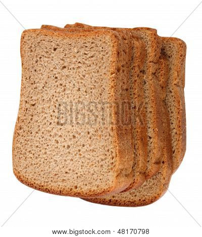 Dark Bread Isolated