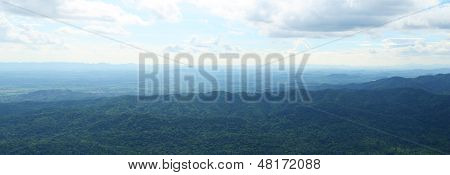 Mountain Landscape At Chaiyaphum Province, Thailand