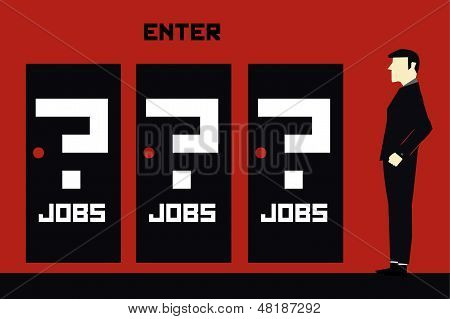Businessman jobs opportunity